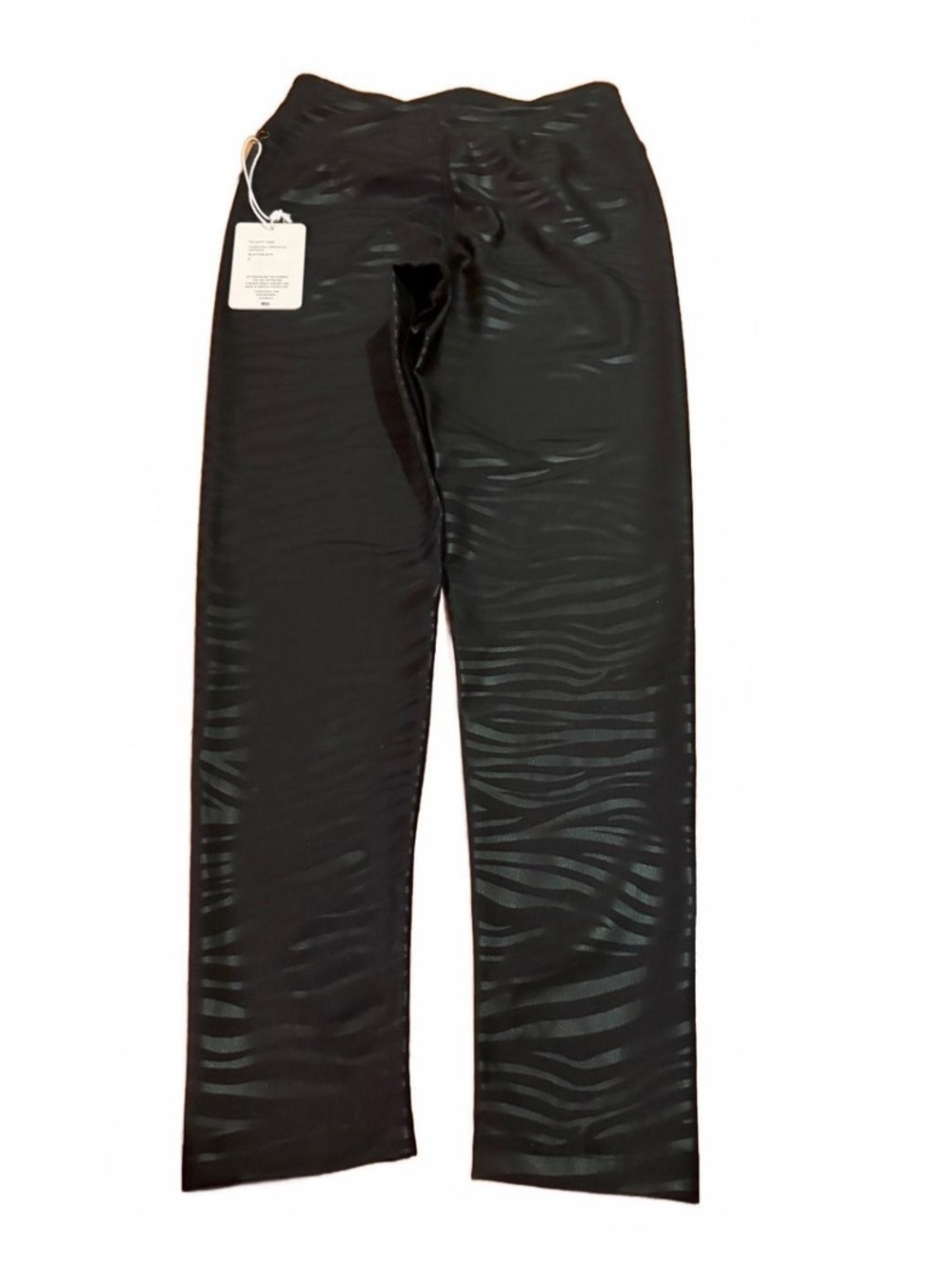 Year of Ours Black Zebra Print Leggings Size Small